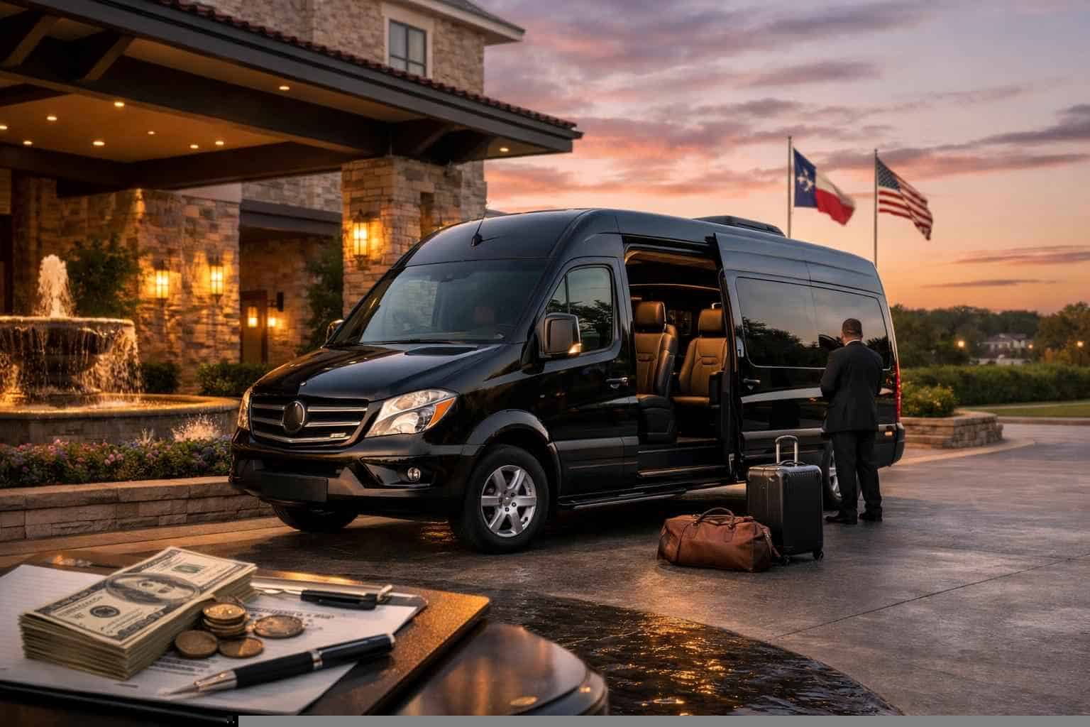 Passenger Van with Driver Prices in Sachse TX