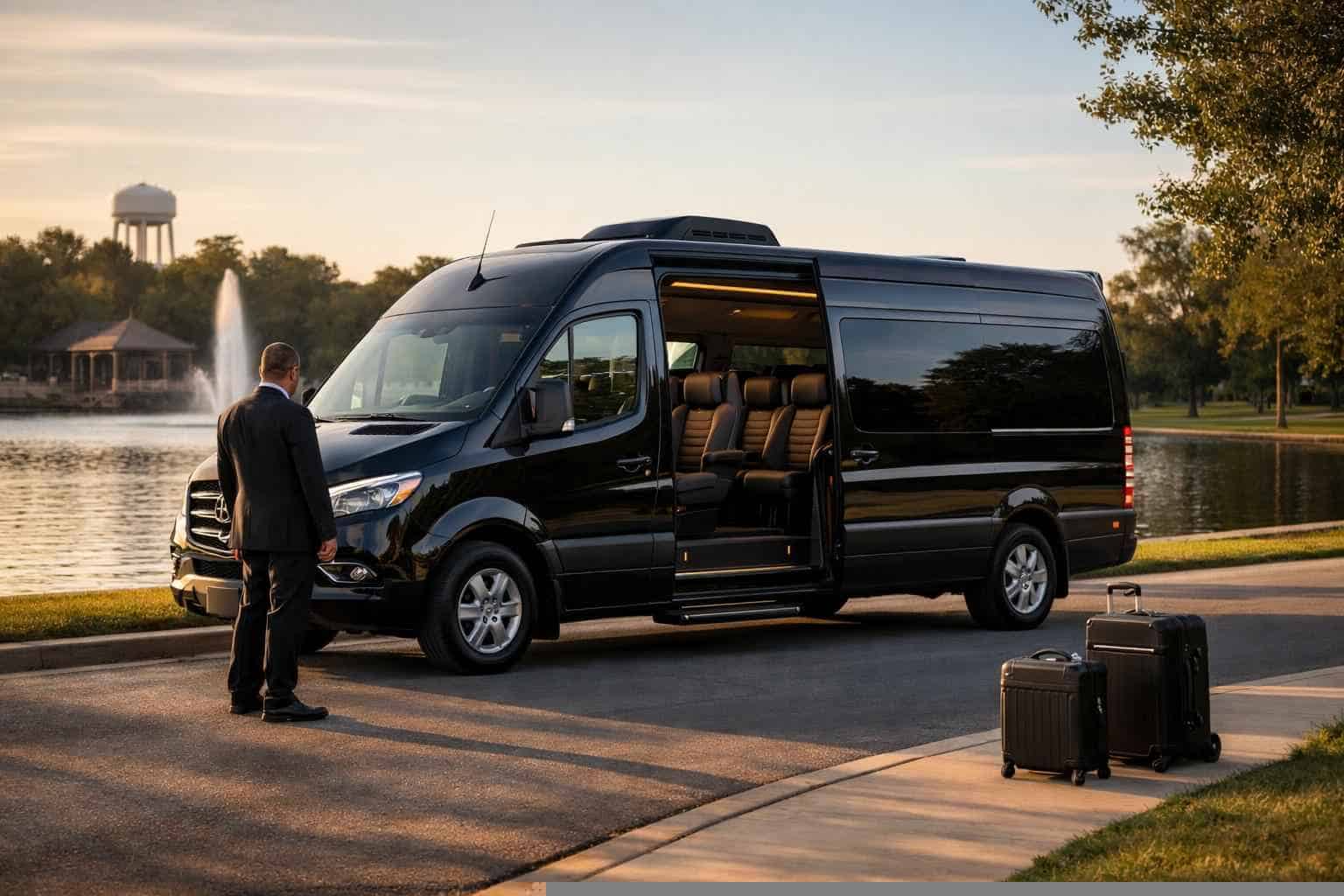 Passenger Van with Driver Rowlett TX