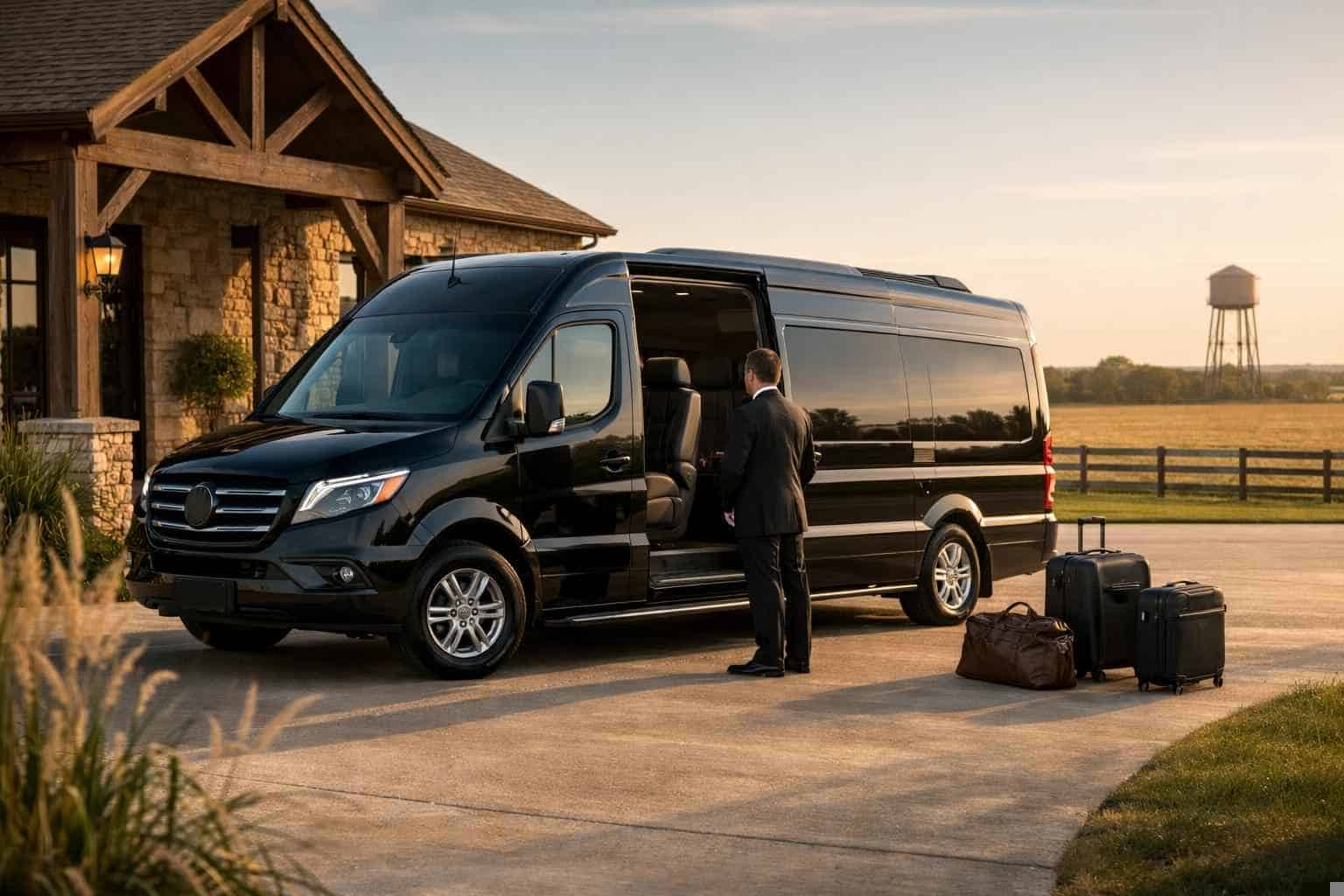 Passenger Van with Driver Services in Celina Texas
