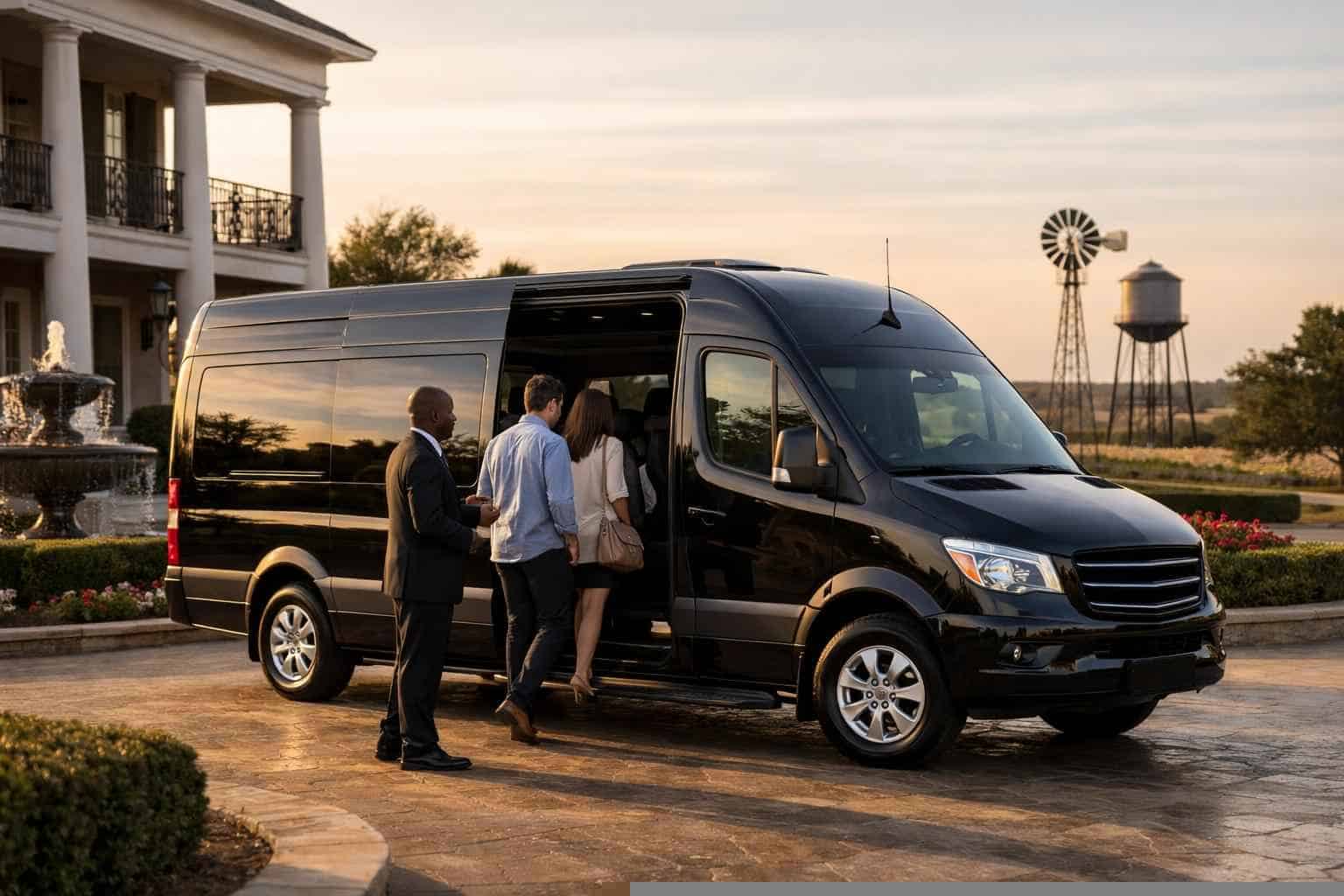 Passenger Van with Driver Services in Lancaster Texas