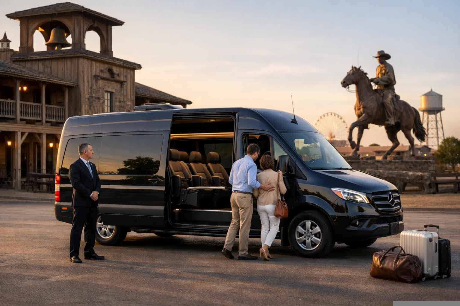 Passenger Van with Driver Services in Mesquite Texas