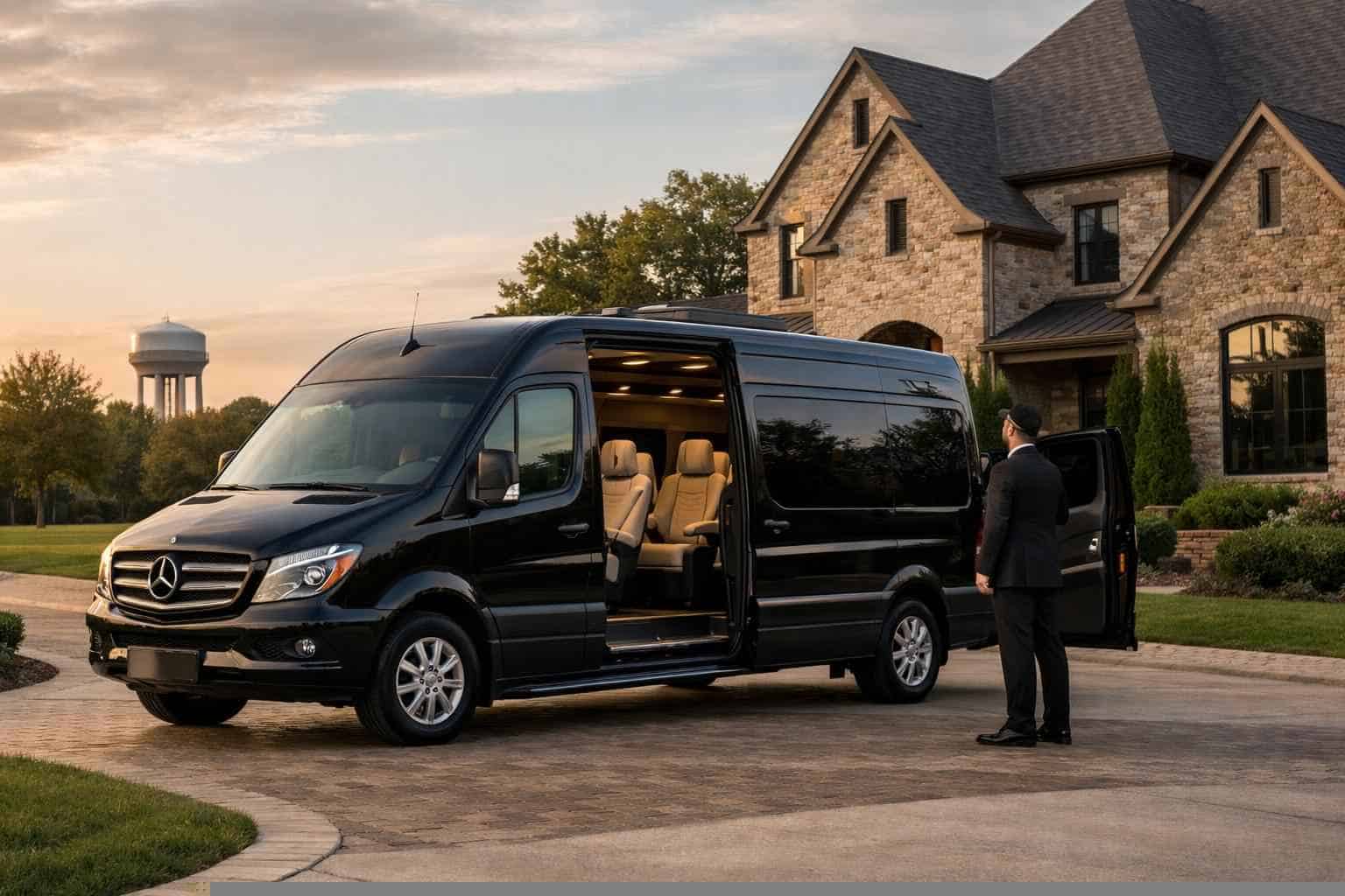 Passenger Van with Driver Services in Prosper Texas