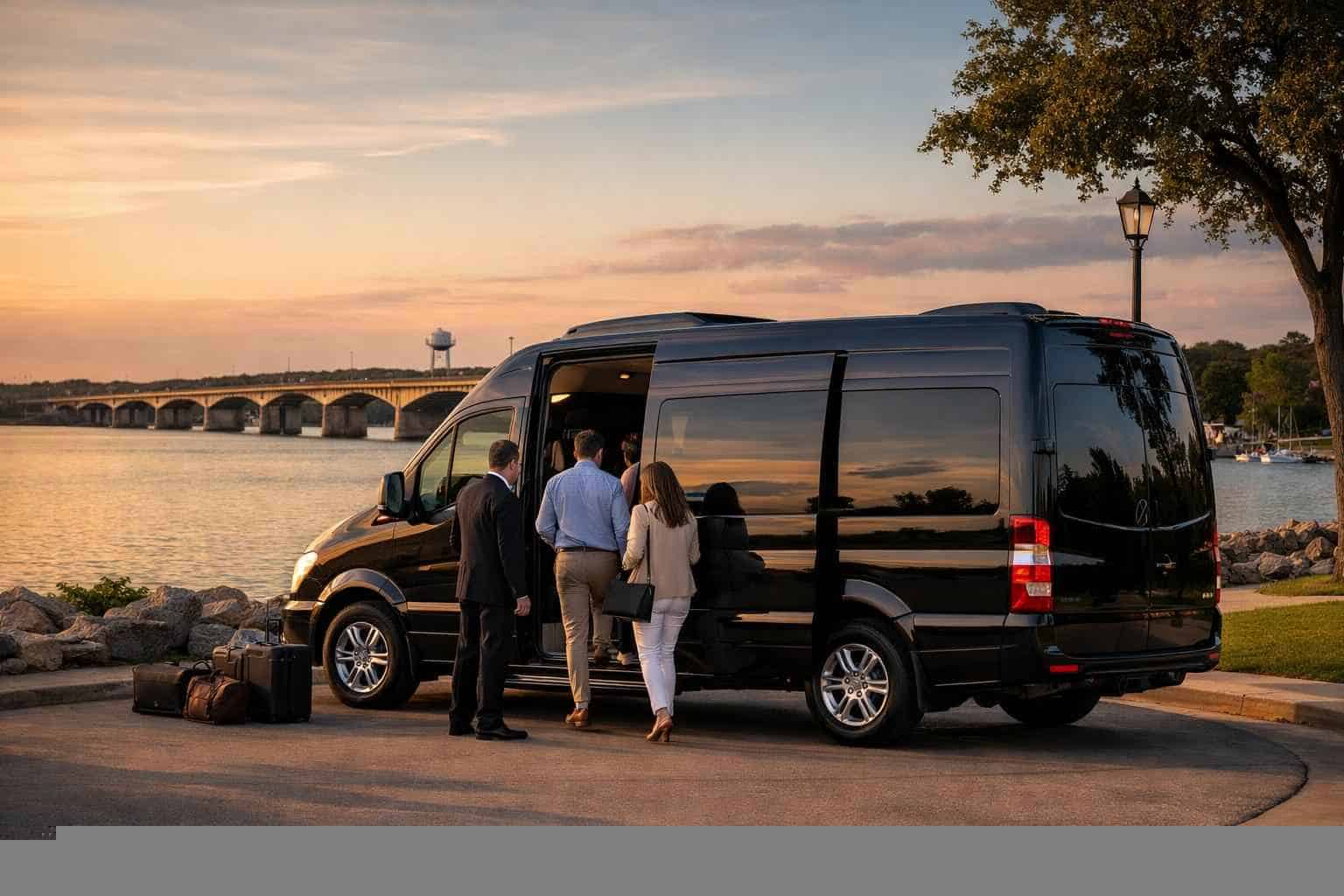 Passenger Van with Driver Services in Rowlett Texas
