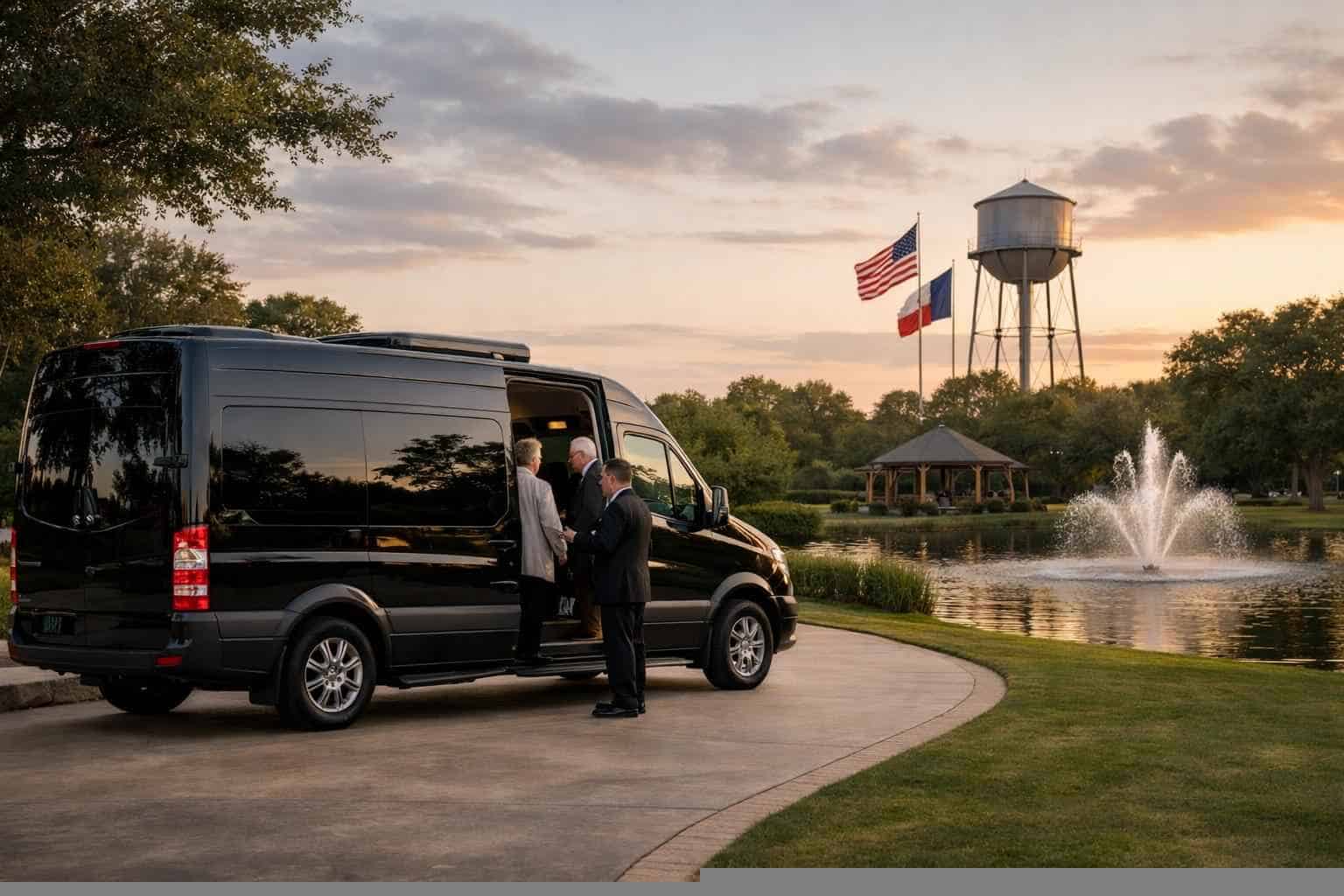 Passenger Vans with Driver in Balch Springs Texas
