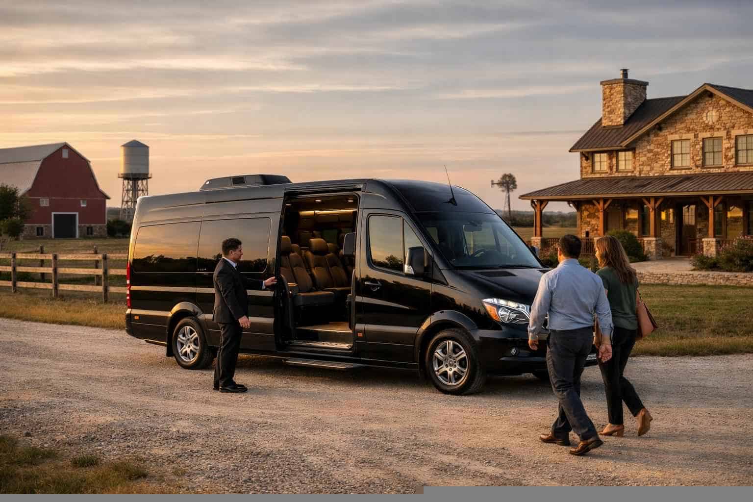 Passenger Vans with Driver in Celina Texas