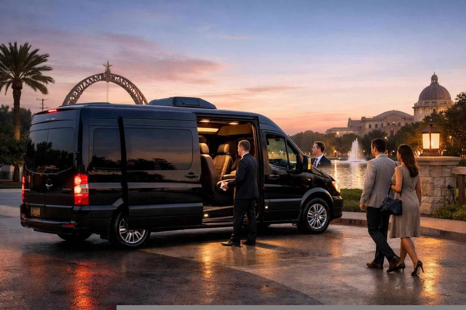 Passenger Vans with Driver in Garland Texas