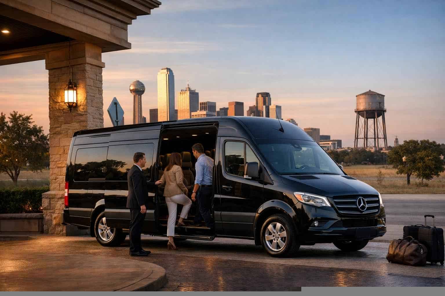 Passenger Vans with Driver in Lancaster Texas