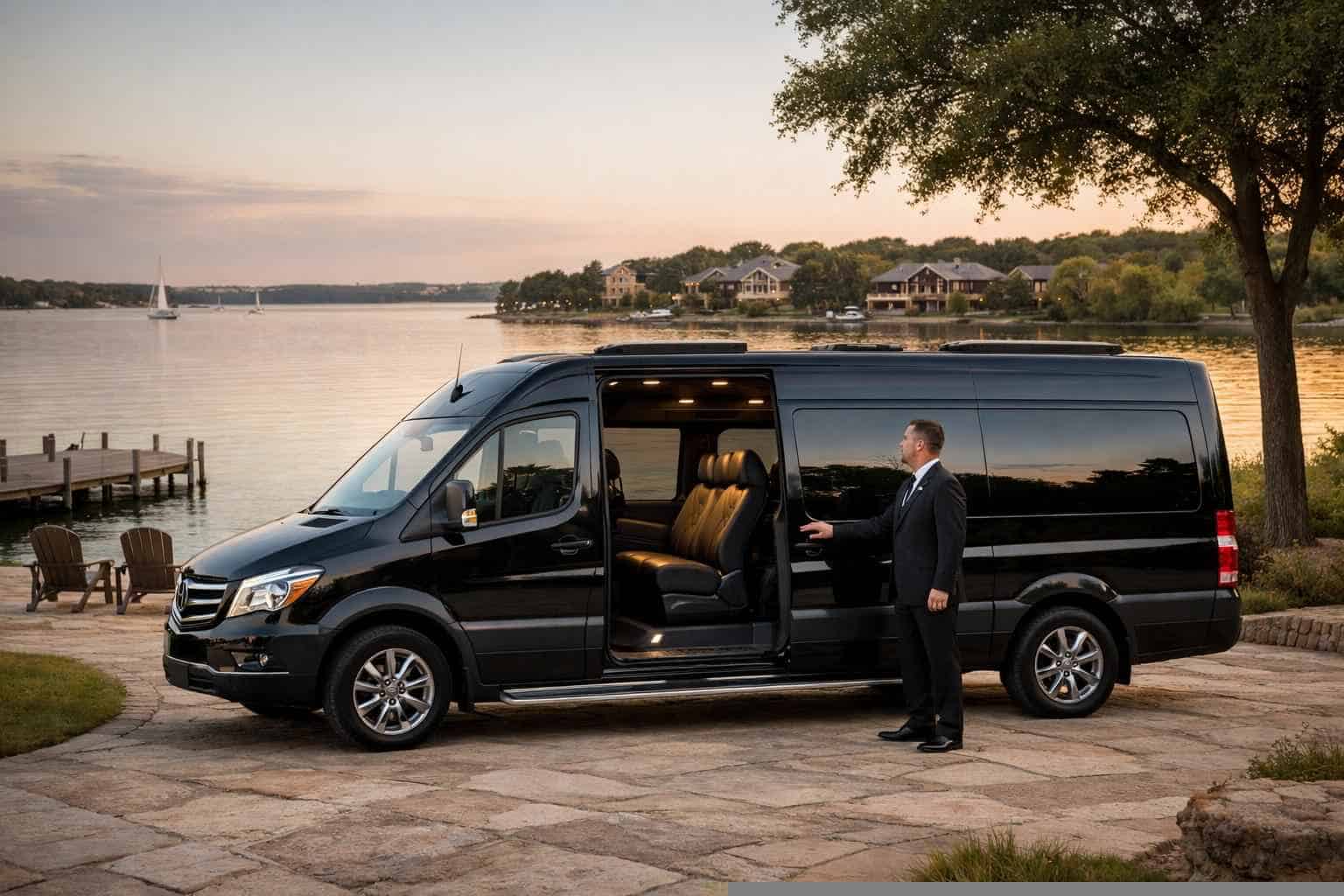 Passenger Vans with Driver in Little Elm Texas