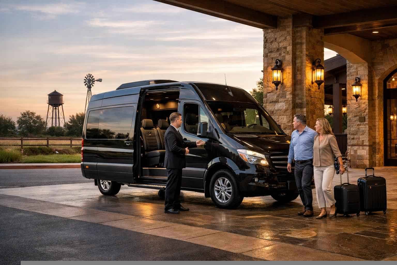 Passenger Vans with Driver in Mesquite Texas