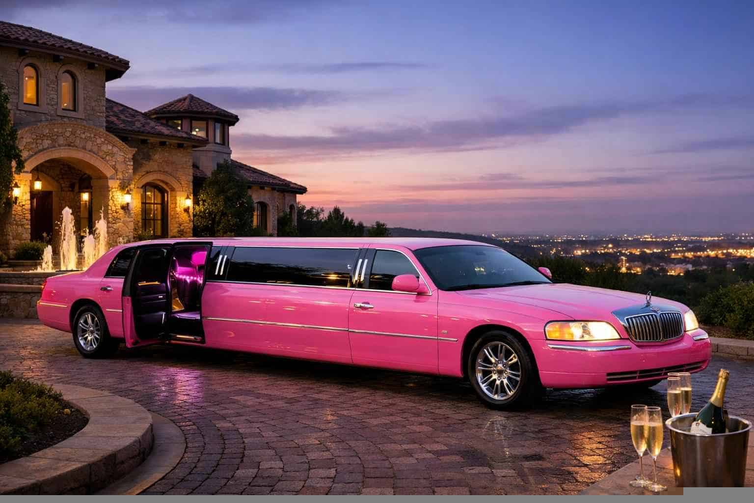 Pink Limo Rental Cedar Hill TX