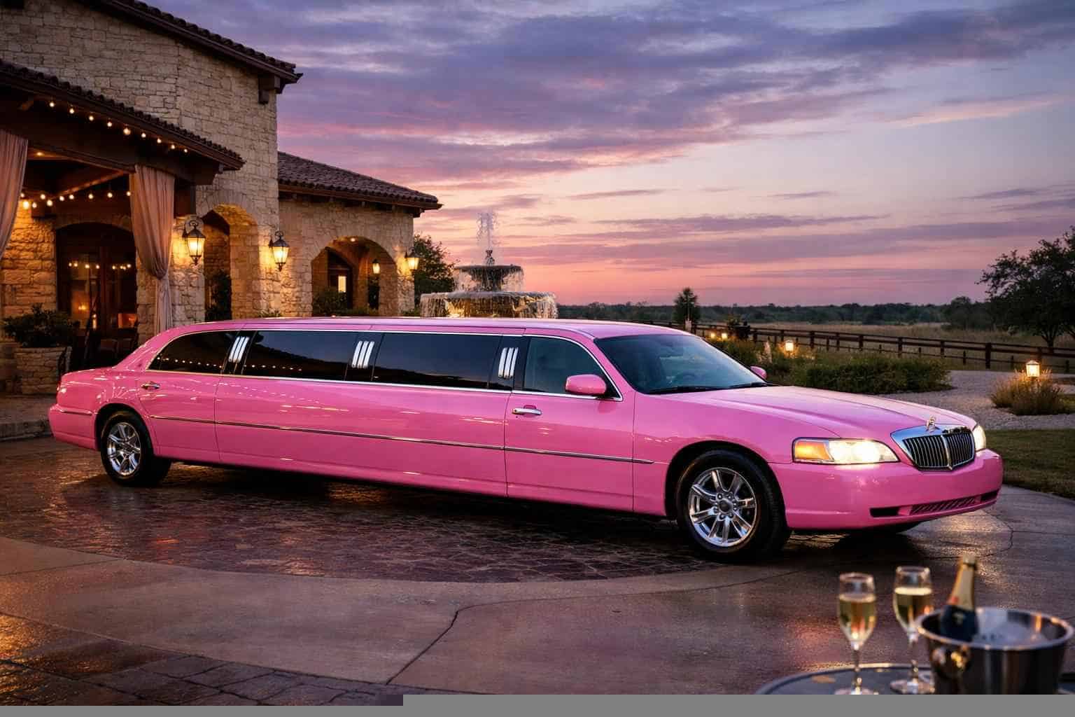 Pink Limo Rental Celina TX