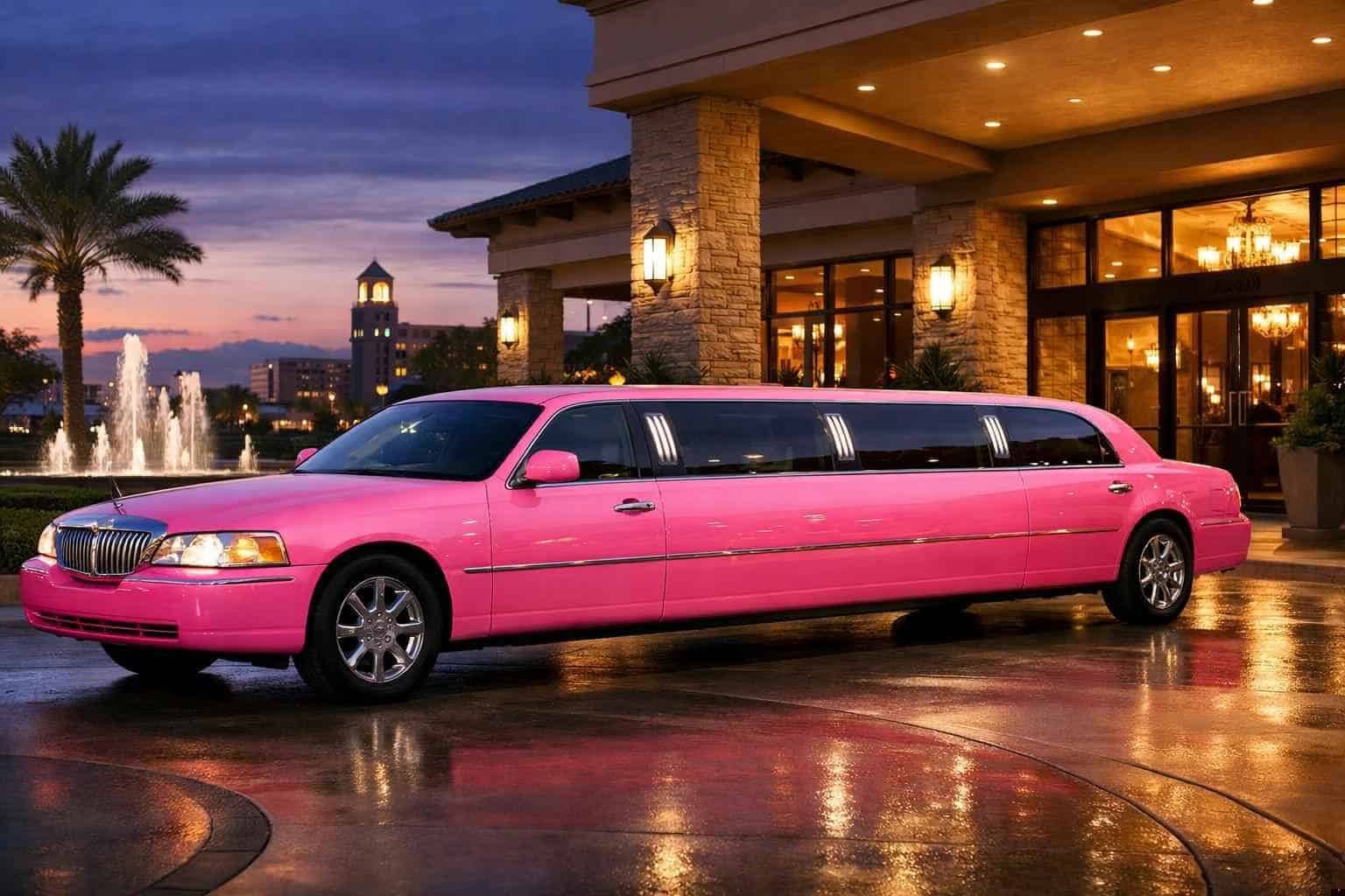 Pink Limo Rental DeSoto TX