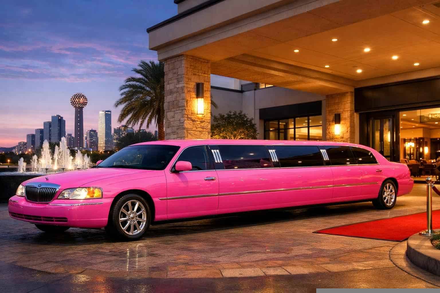 Pink Limo Rental Duncanville TX