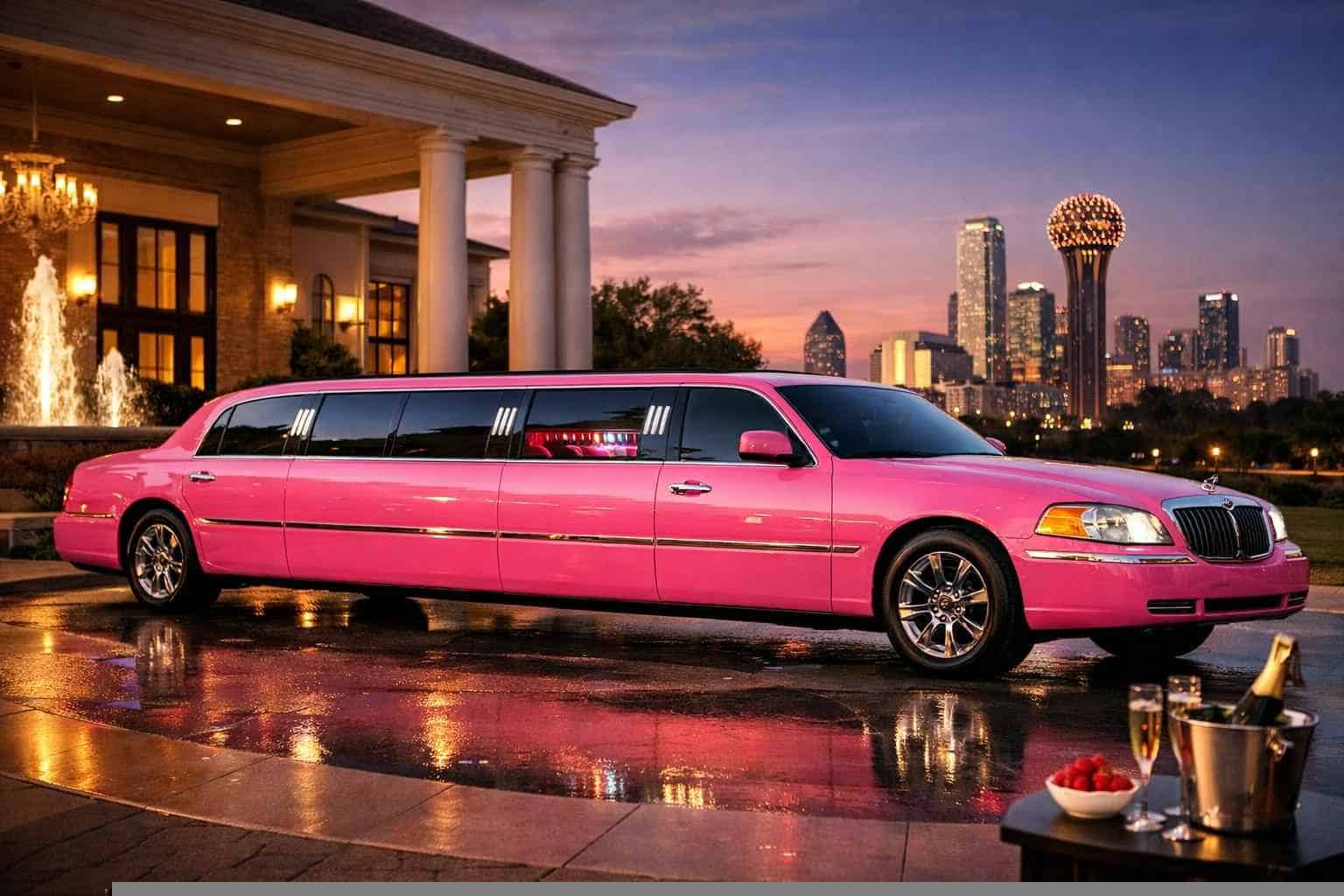 Pink Limo Rental Lancaster TX