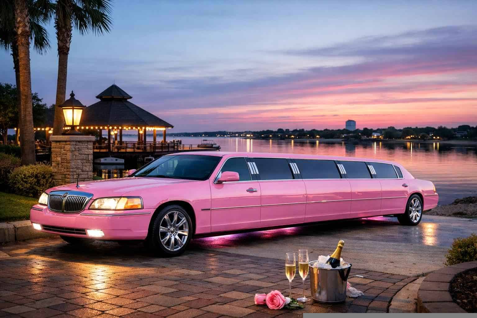 Pink Limo Rental Little Elm TX