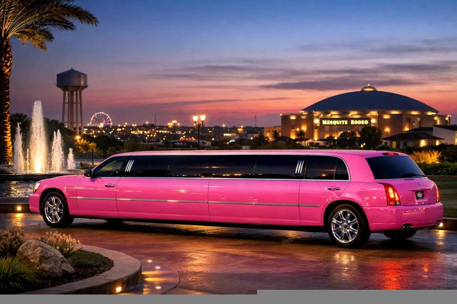 Pink Limo Rental Mesquite TX