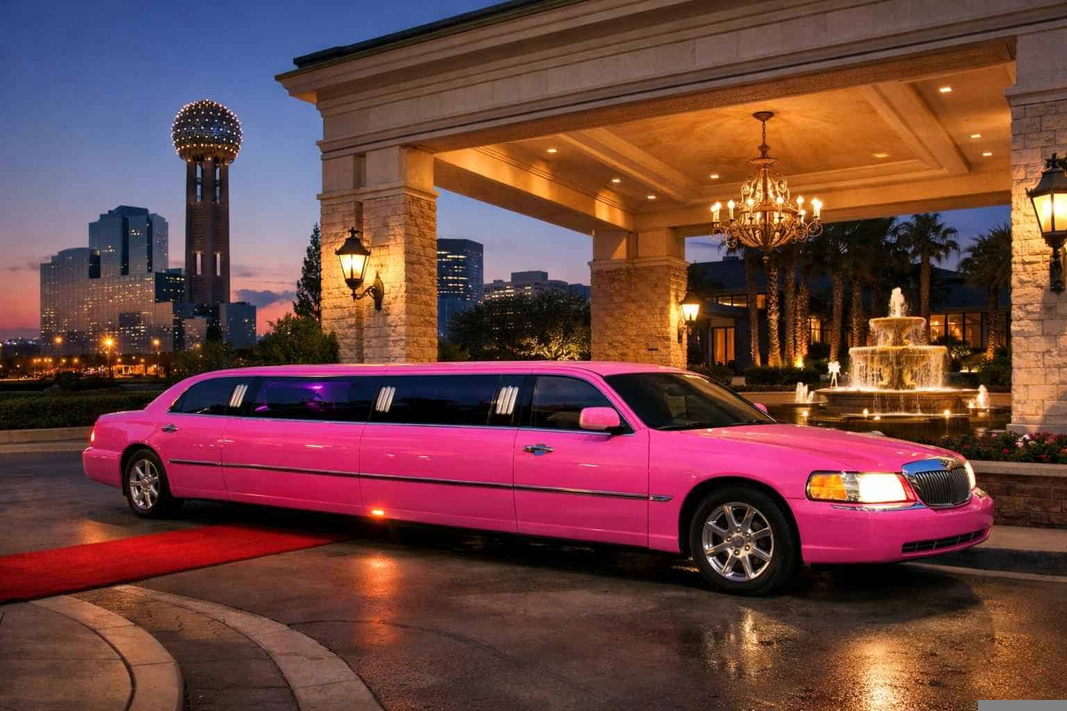 Pink Limo Rental Near Me Duncanville TX