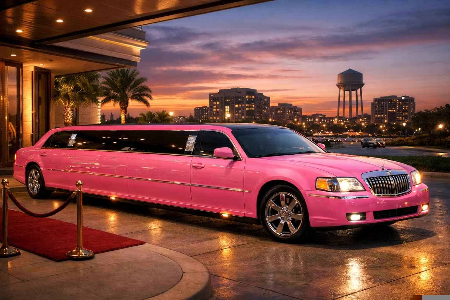Pink Limo Rental Near Me Lancaster TX