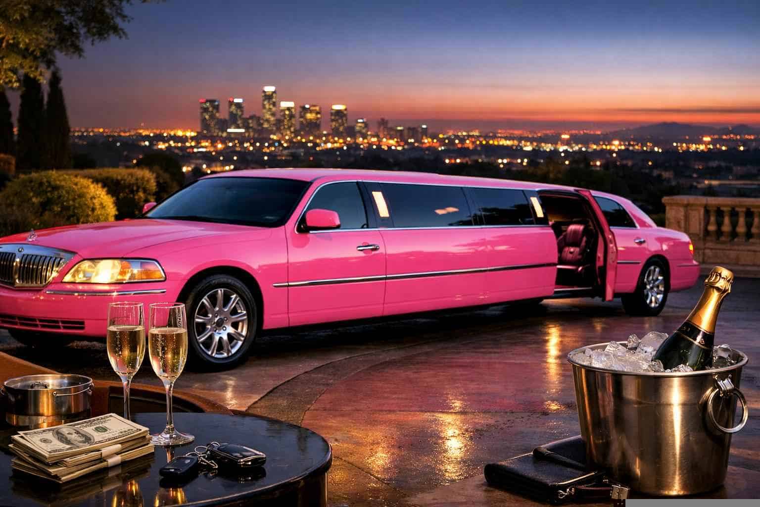 Pink Limo Rental Prices in Cedar Hill TX