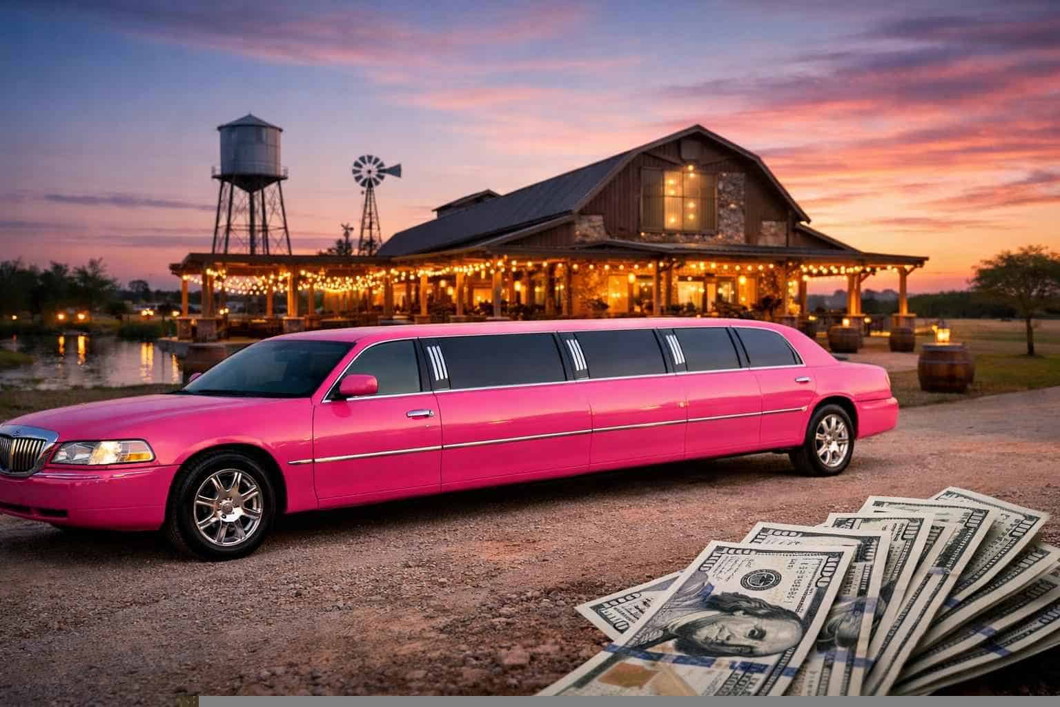 Pink Limo Rental Prices in Celina TX