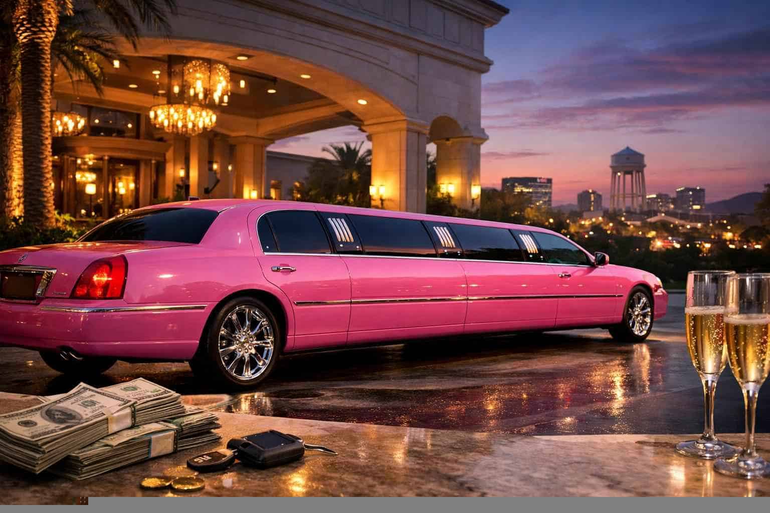 Pink Limo Rental Prices in Duncanville TX