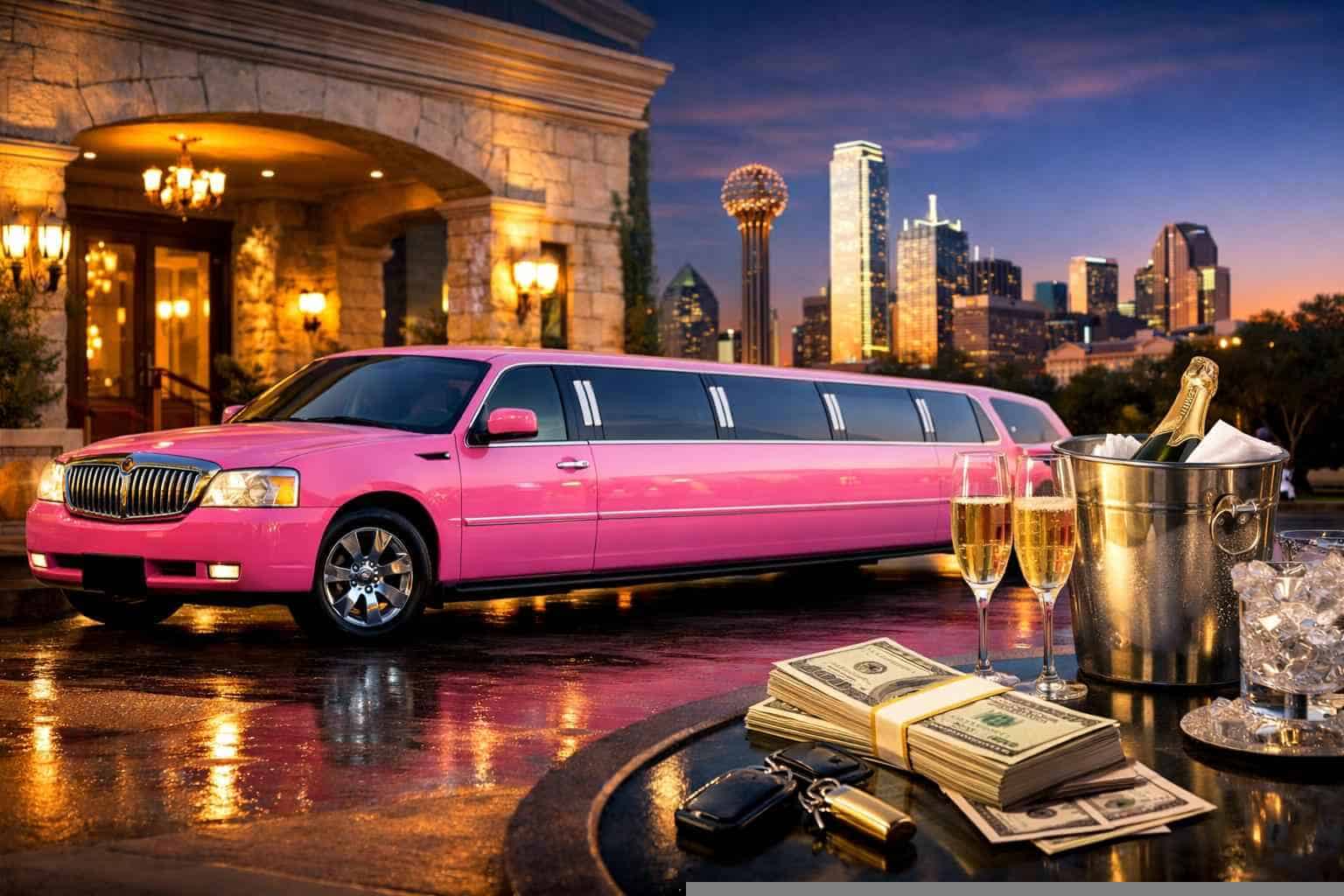 Pink Limo Rental Prices in Lancaster TX