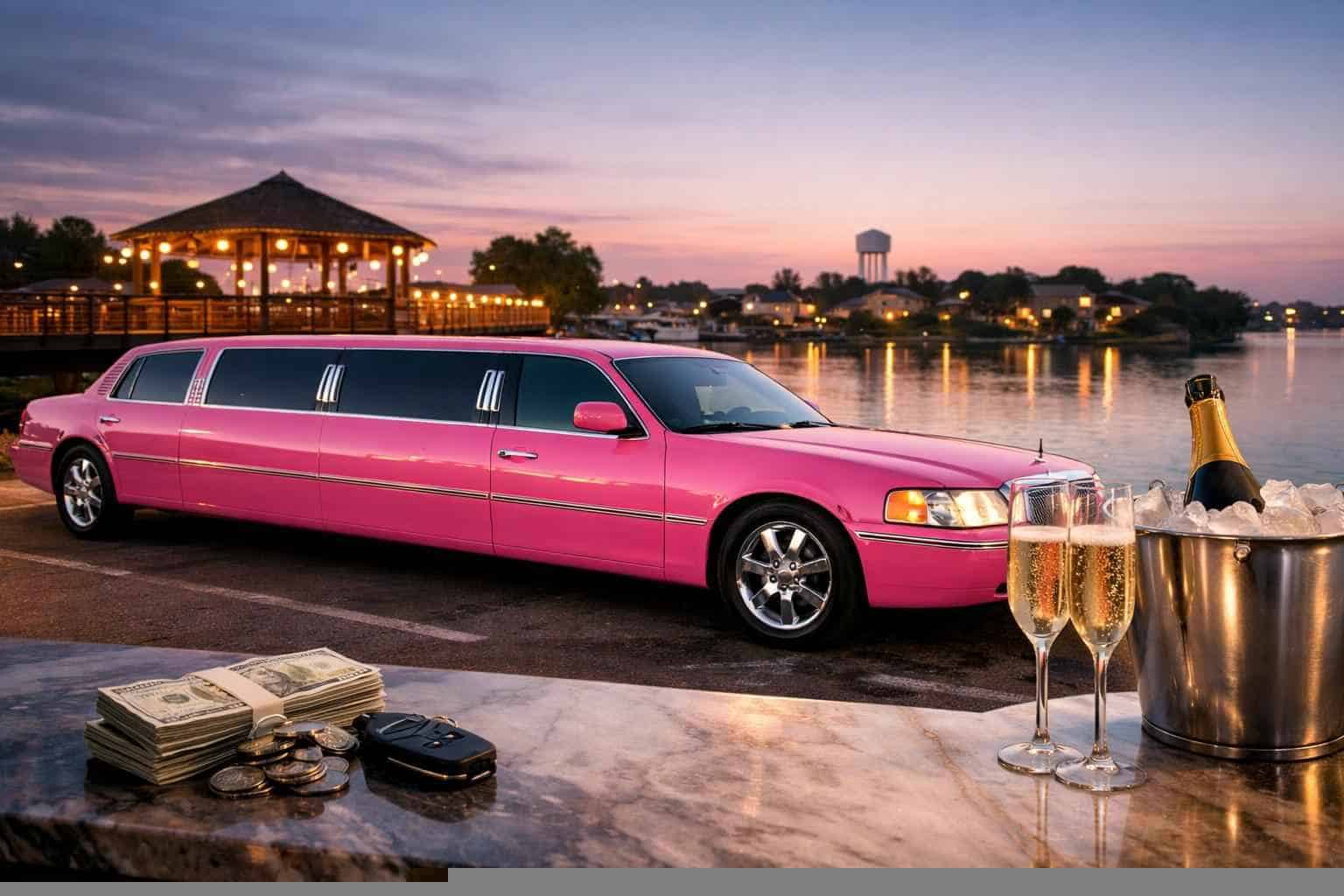 Pink Limo Rental Prices in Little Elm TX