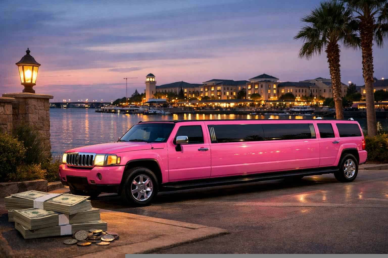 Pink Limo Rental Prices in Rockwall TX