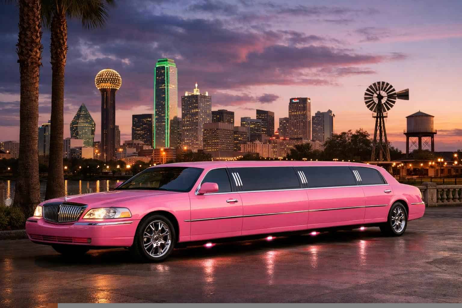 Pink Limo Rental Services in Balch Springs Texas