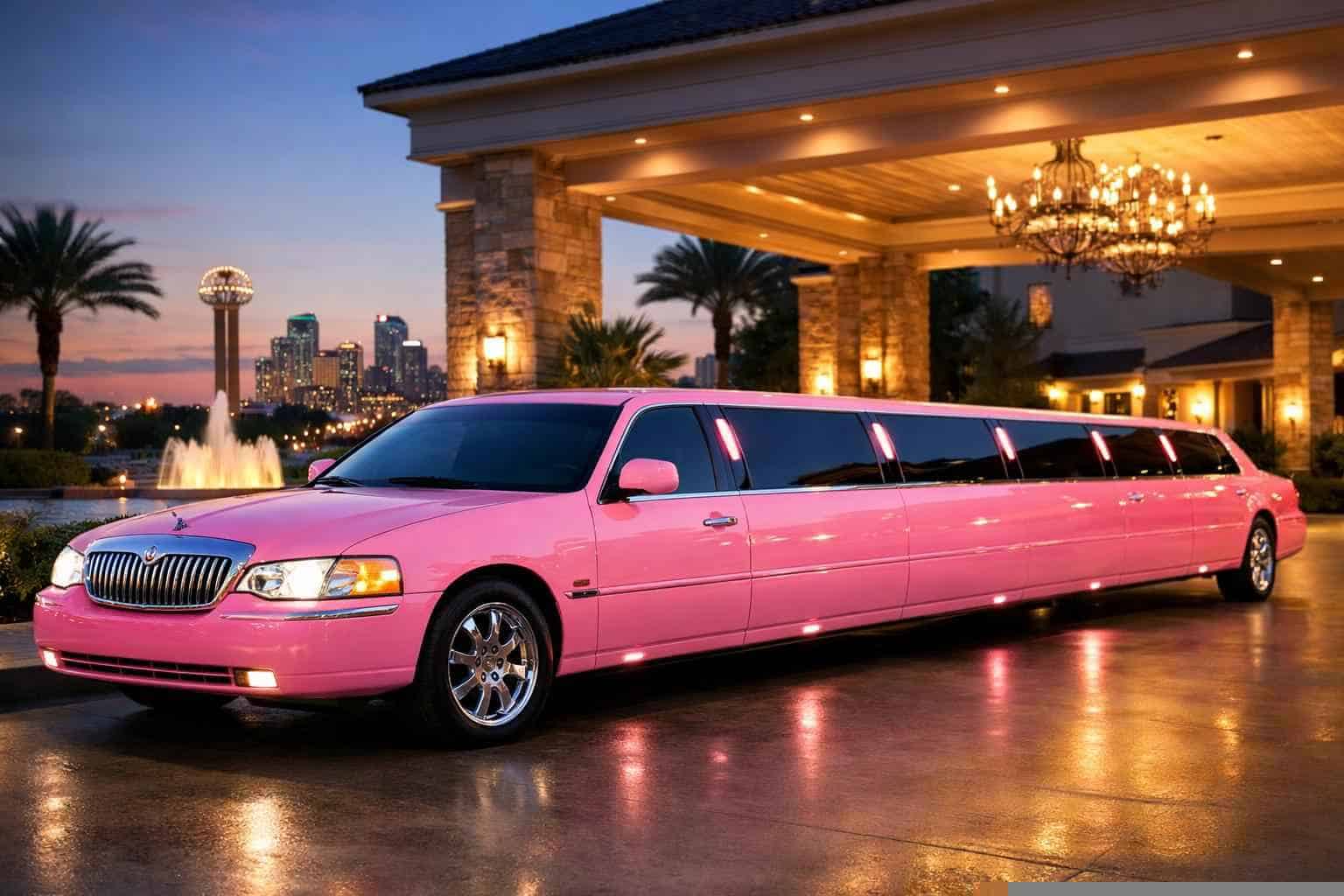 Pink Limo Rental Services in DeSoto Texas