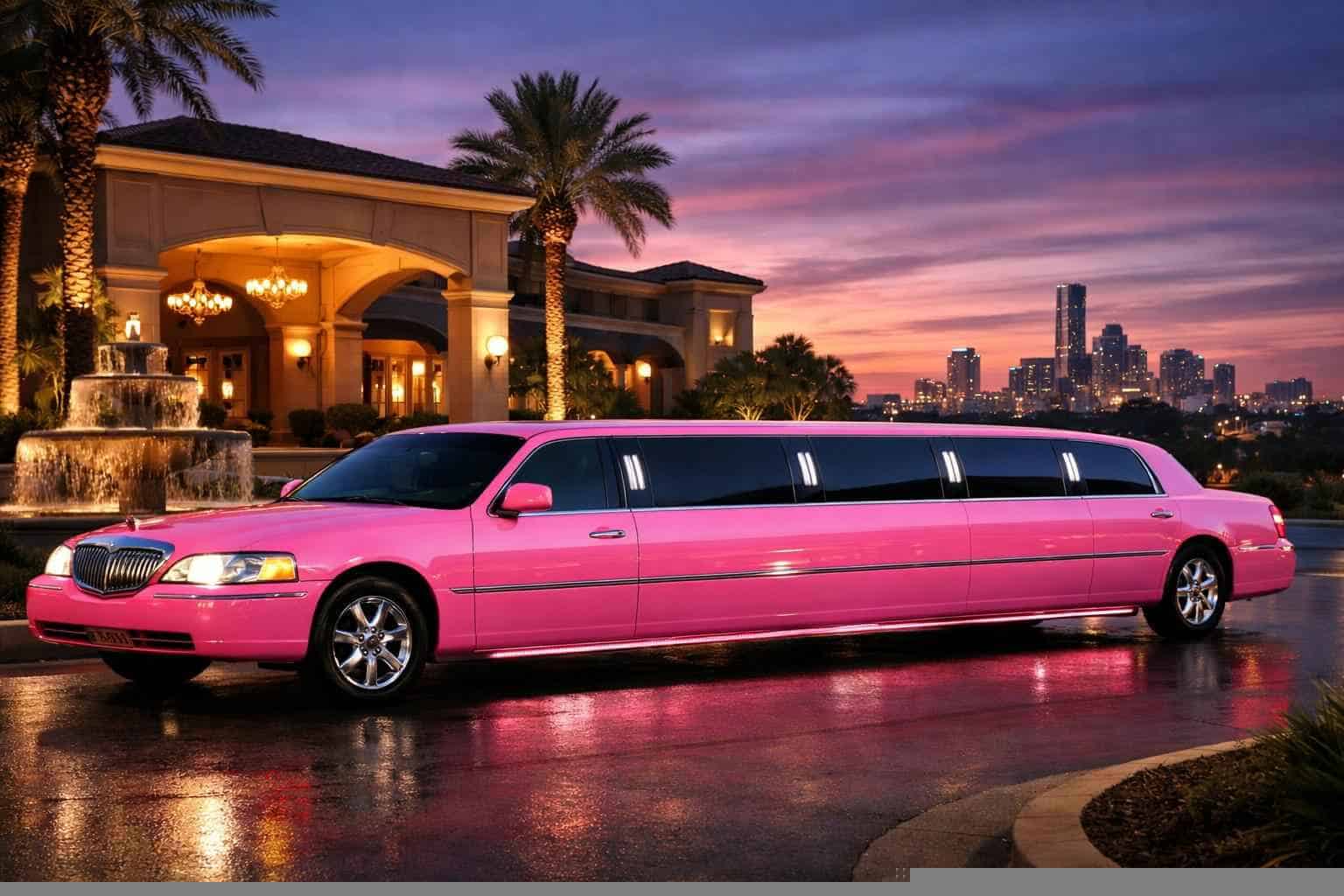Pink Limo Rental Services in Duncanville Texas