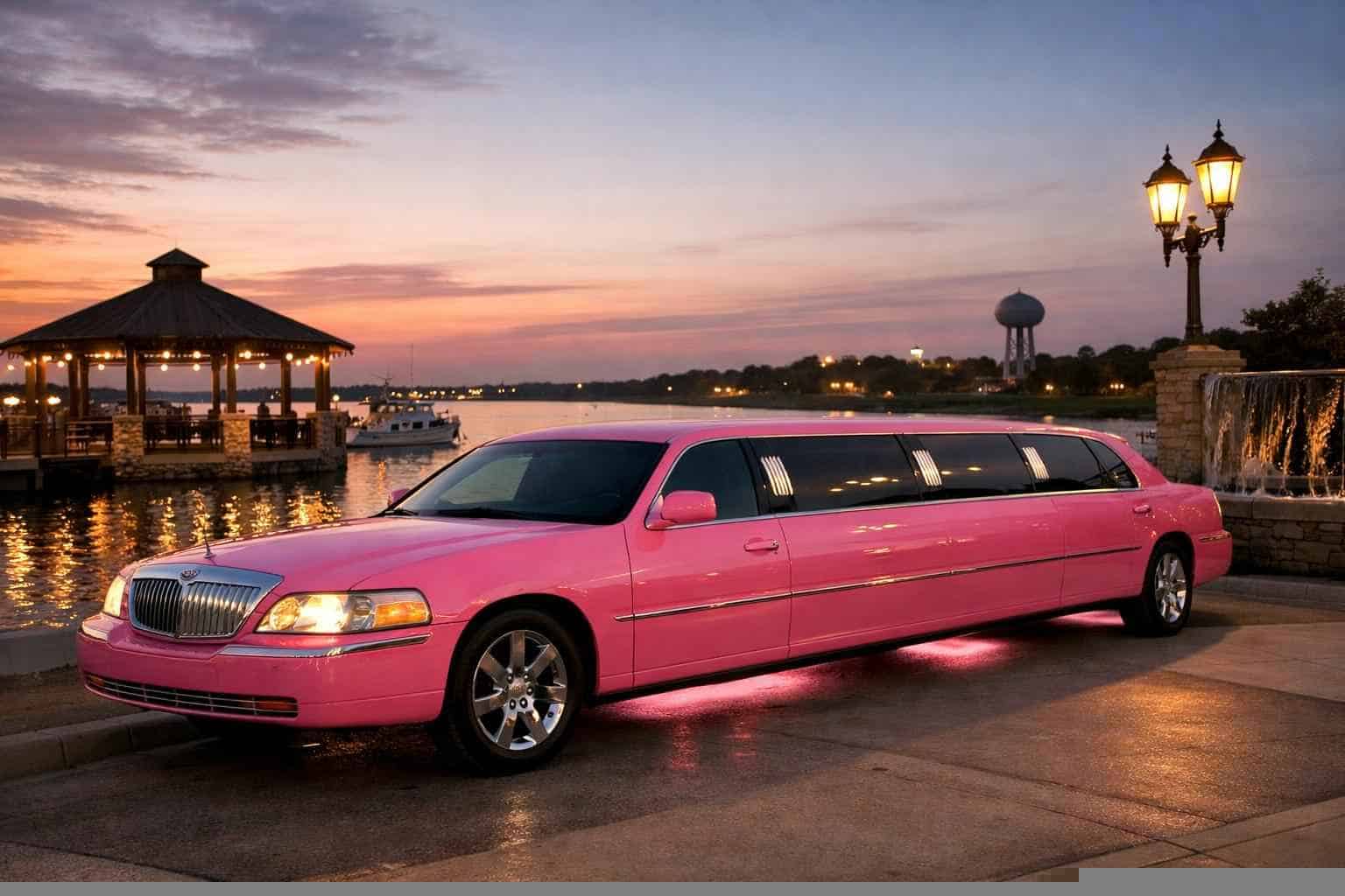 Pink Limo Rental Services in Little Elm Texas