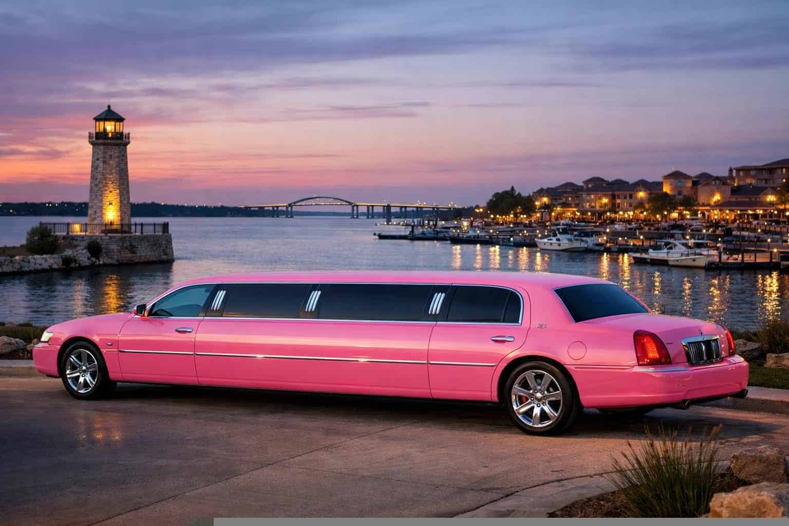 Pink Limo Rental Services in Rockwall Texas