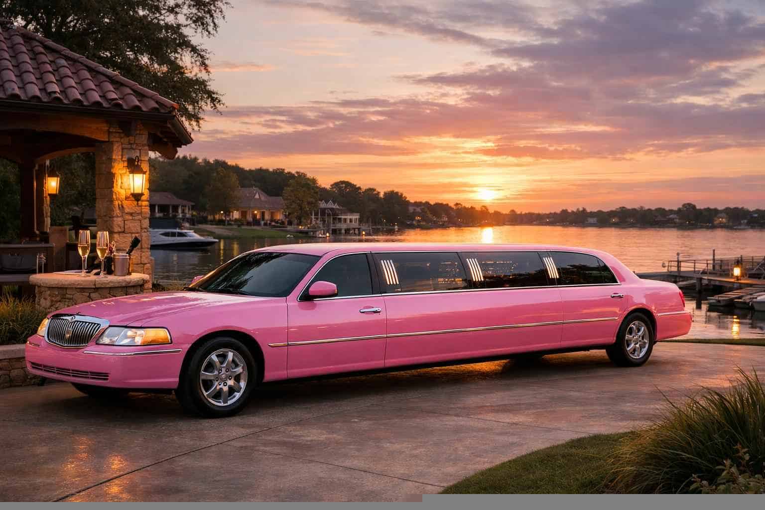 Pink Limo Rental Wylie TX