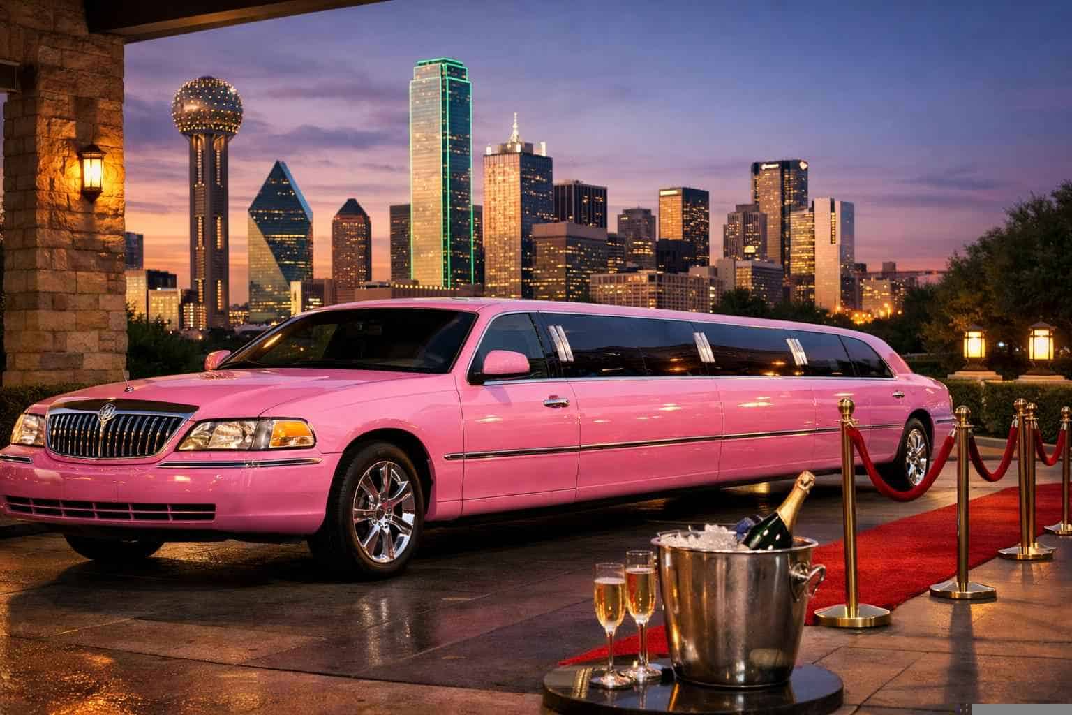 Pink Limo Service Garland TX