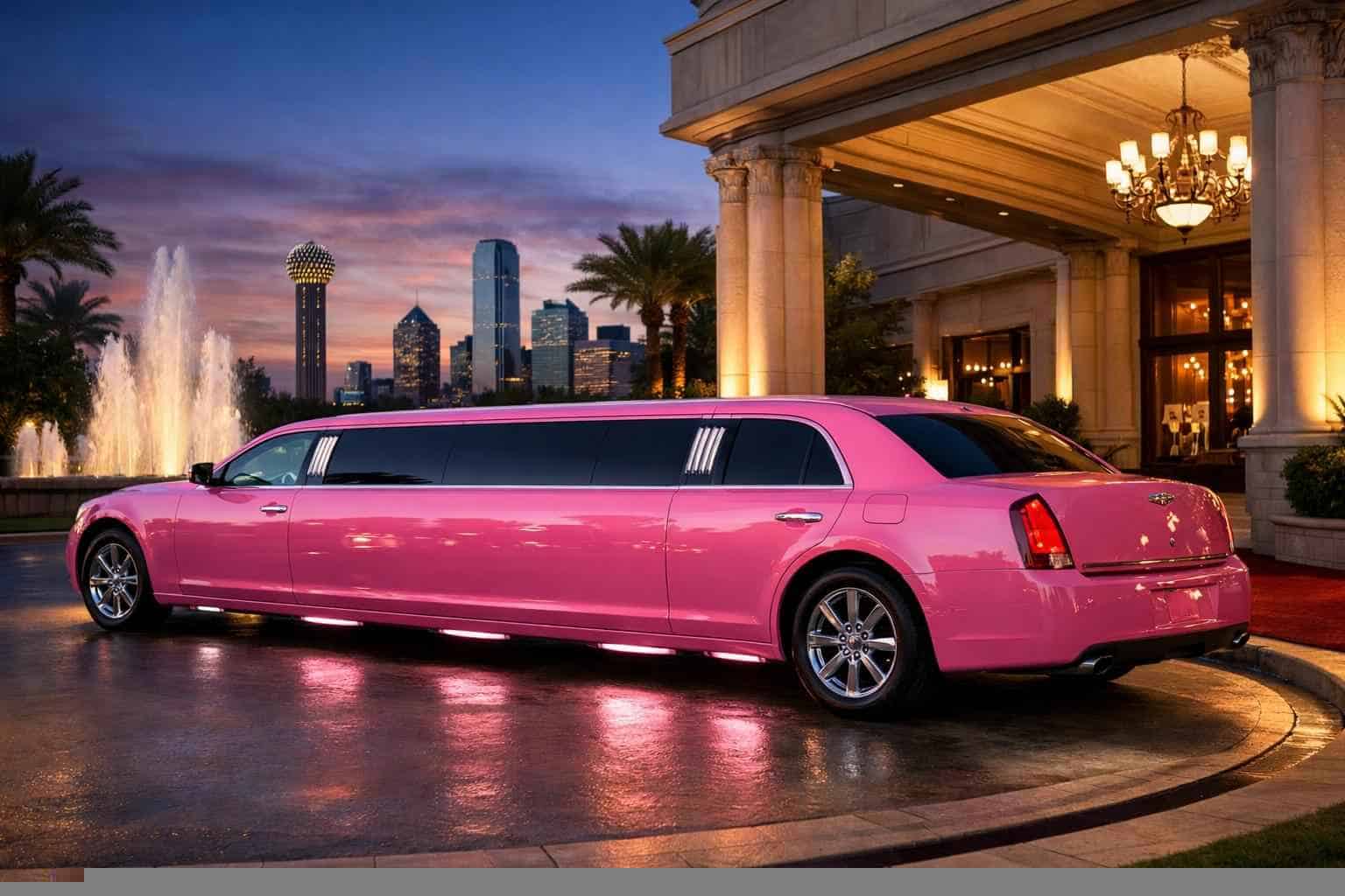 Pink Limo Service Lancaster TX