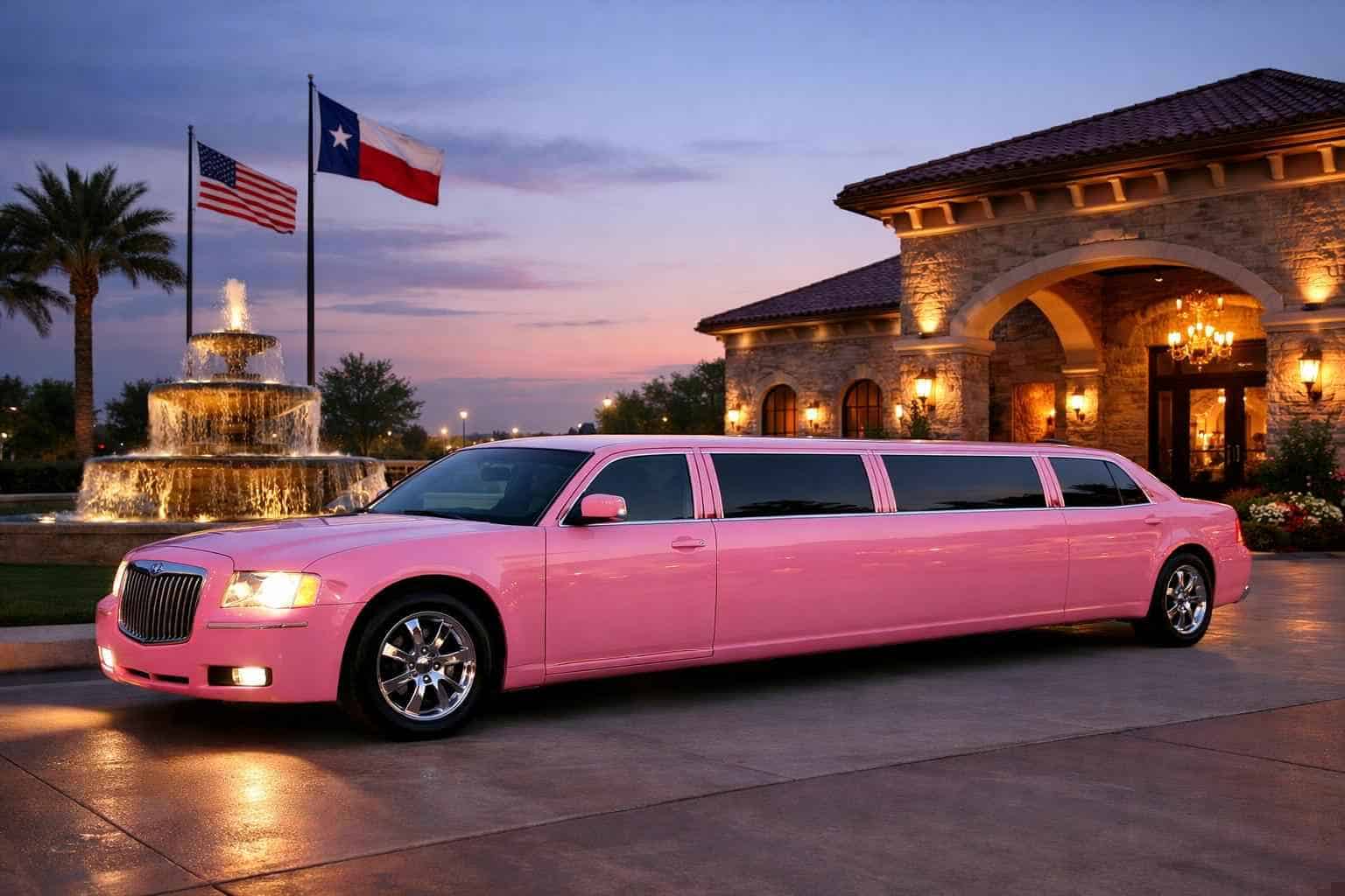 Pink Limousines in Desoto Texas