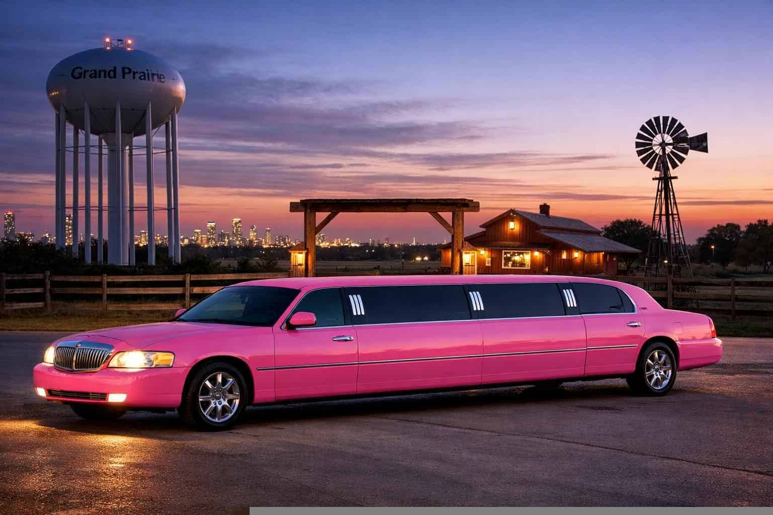 Pink Limousines in Grand Prairie Texas