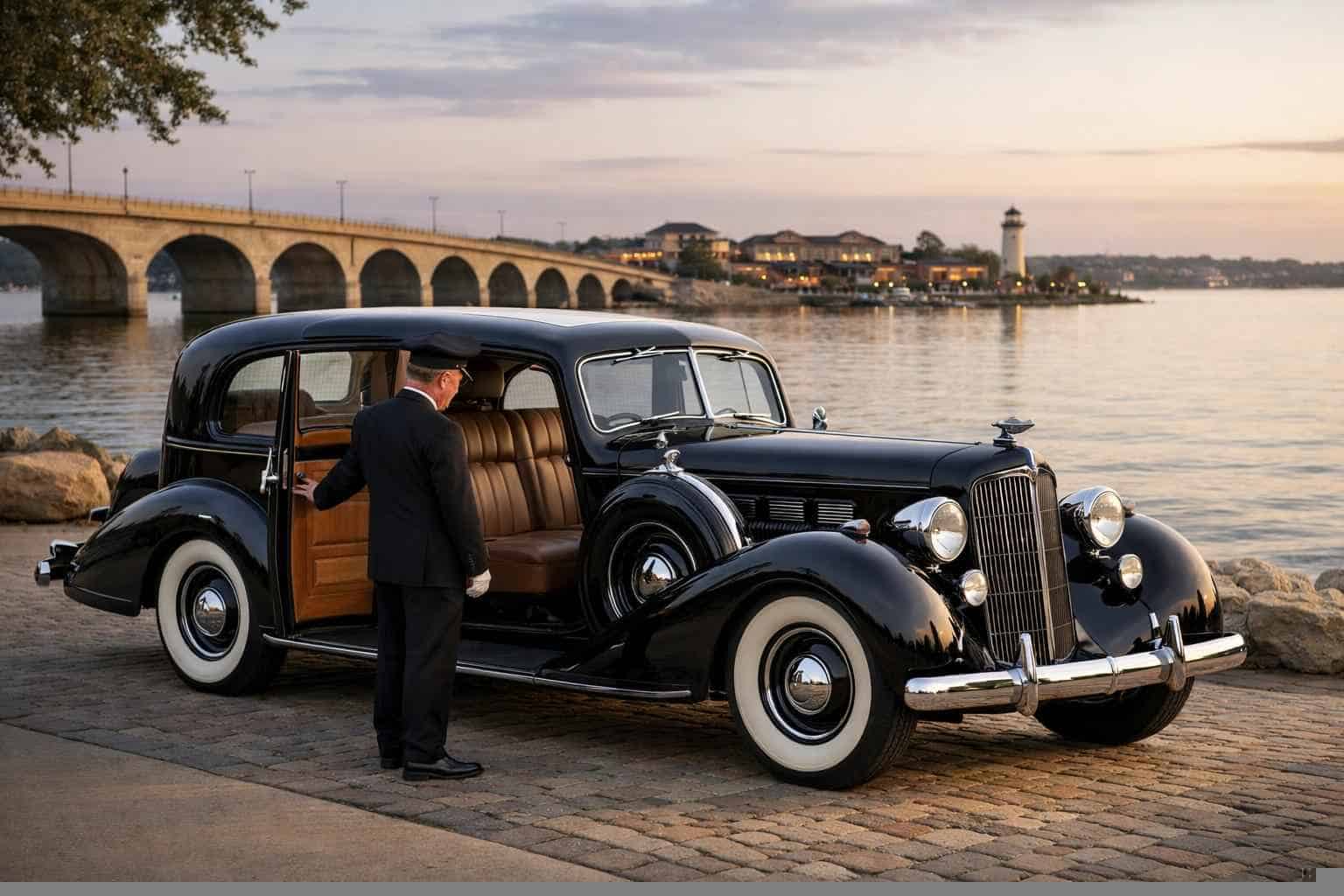 Rockwall Texas Antique Vehicle Rental with Driver