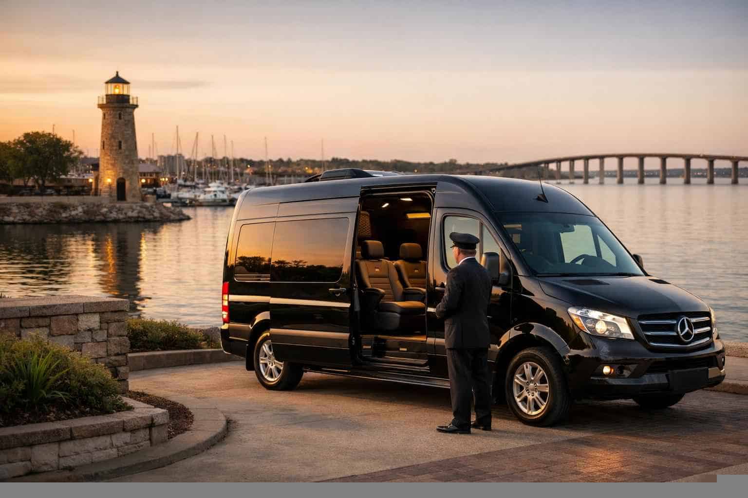 Rockwall Texas Passenger Van with Driver