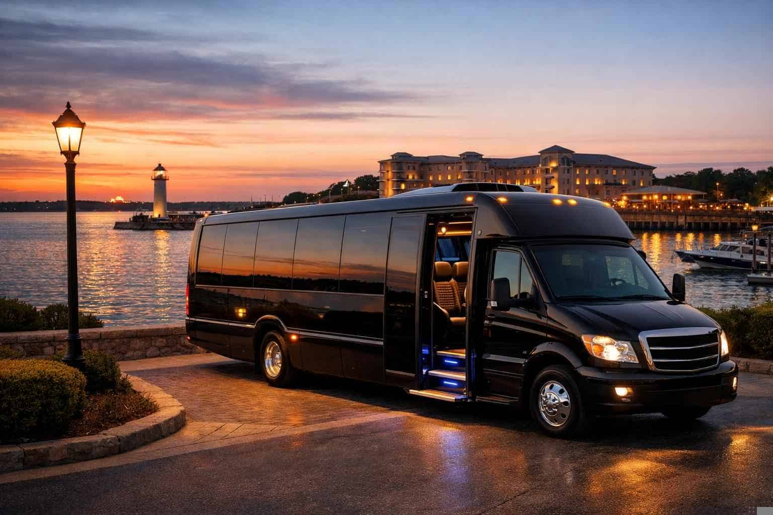 Rockwall Texas Shuttle Bus Rental