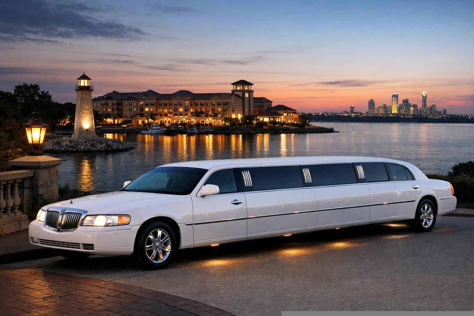 Rockwall Texas White Limo Rental