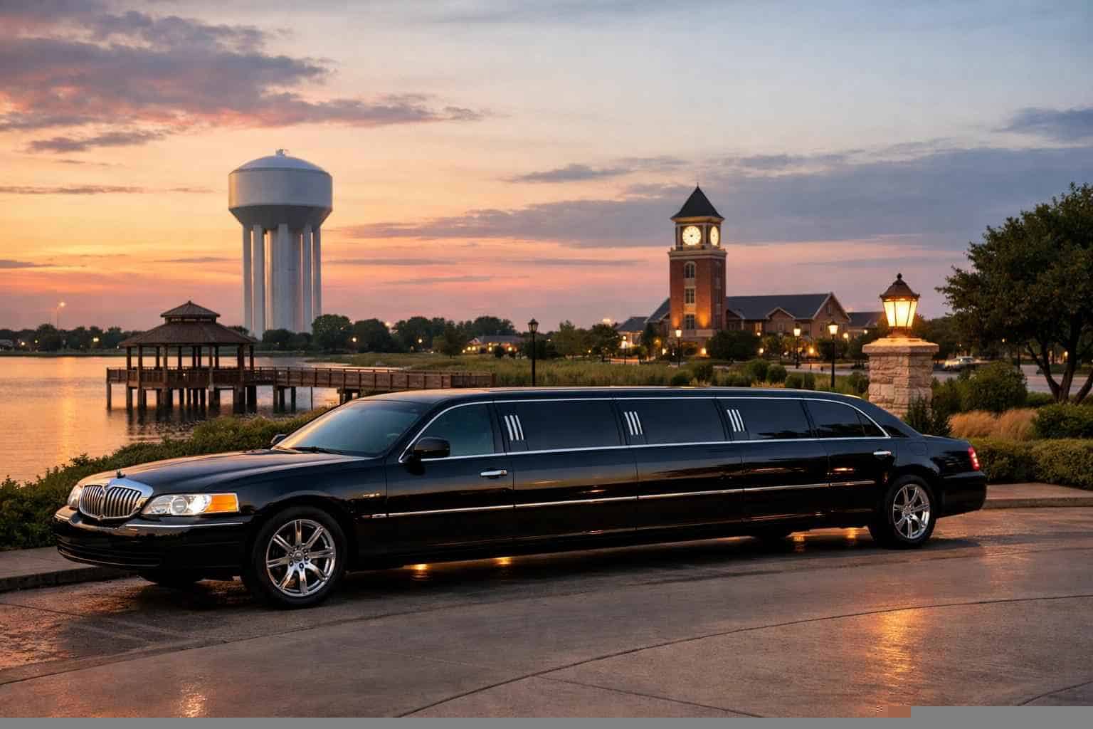 Rowlett Texas Black Limo Rental