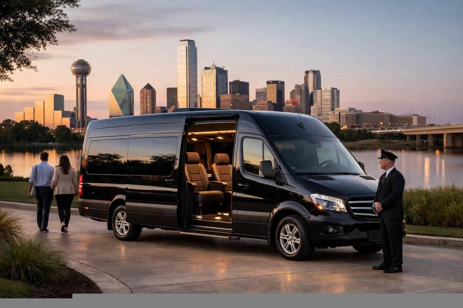 Rowlett Texas Passenger Van with Driver