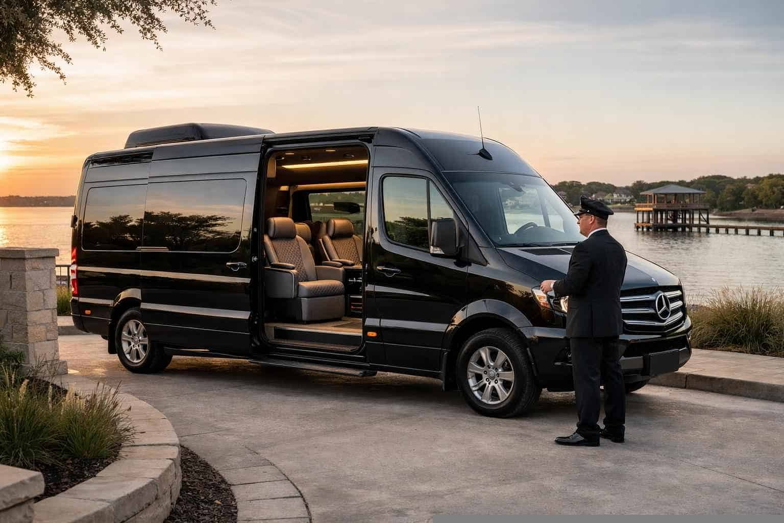 Rowlett Texas Sprinter Van Rental with Driver