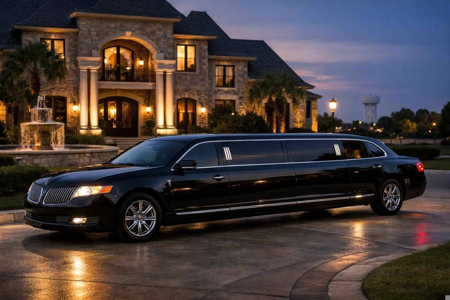 Sachse Texas Black Limo Rental