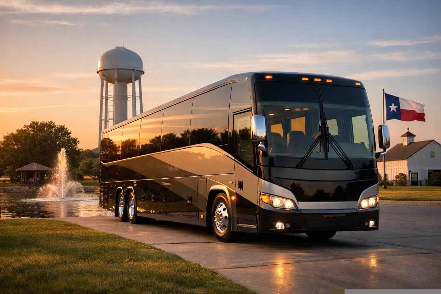 Sachse Texas Charter Bus Rental