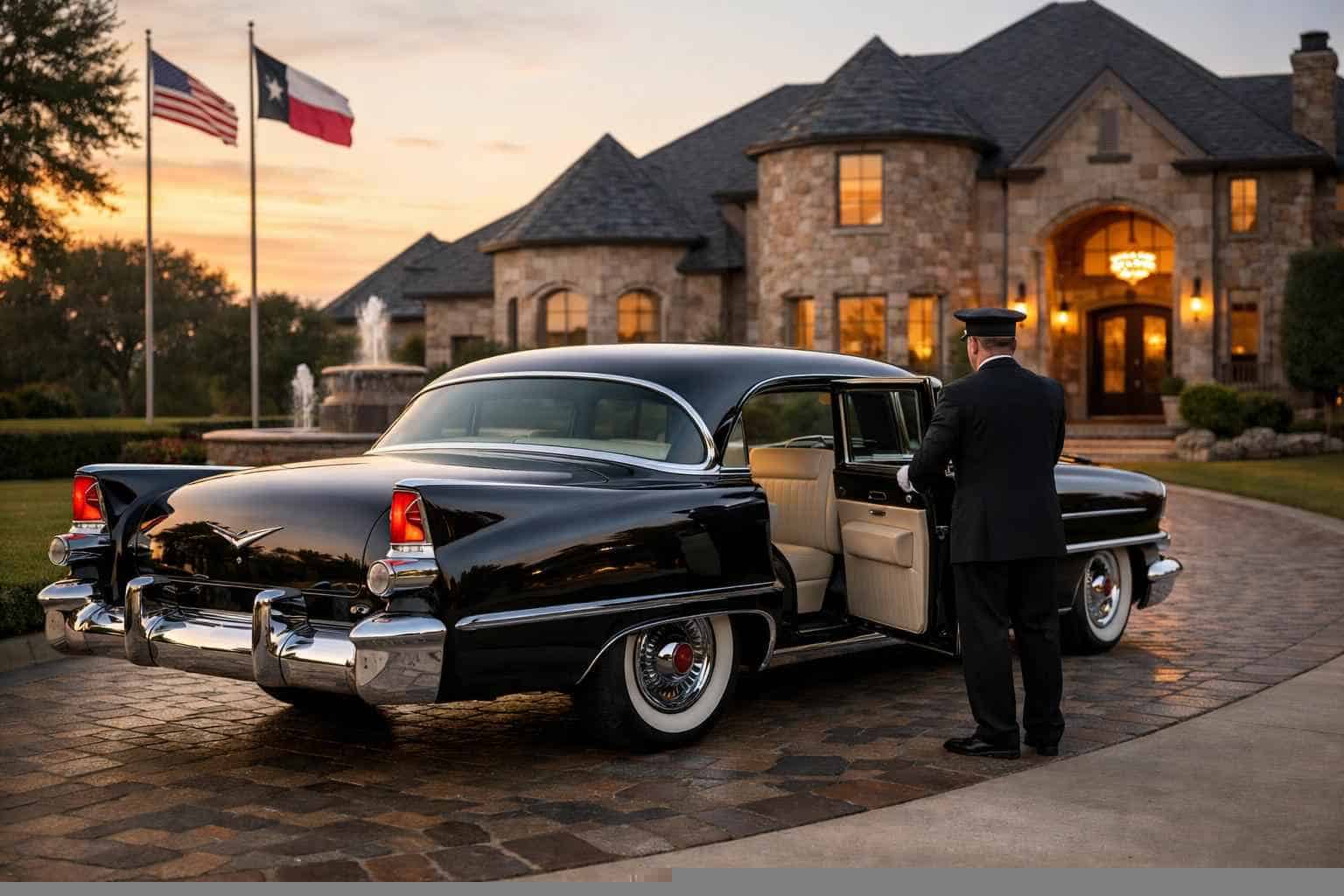 Sachse Texas Classic Car Chauffeur Service