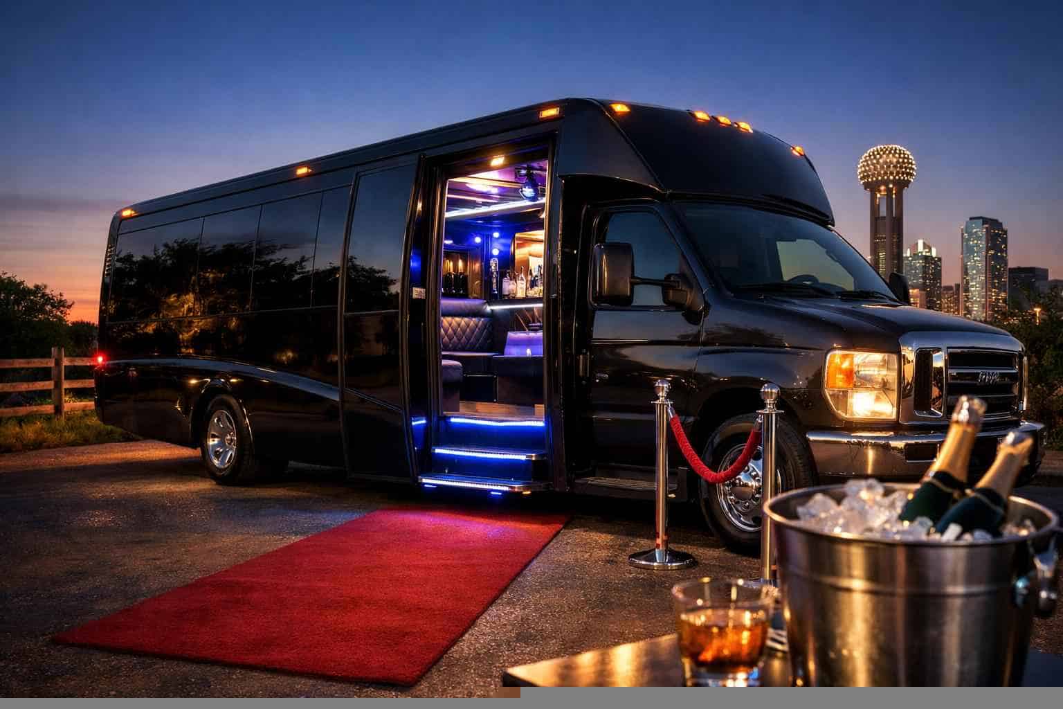 Sachse Texas Party Bus Rental