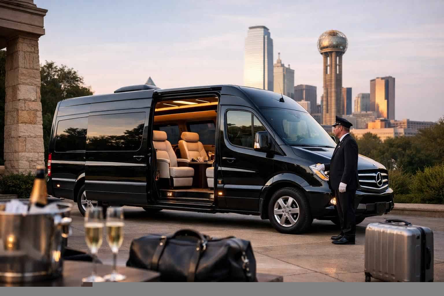 Sachse Texas Sprinter Van Rental with Driver